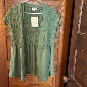 LuLaRoe Kaylin smocked cardigan
